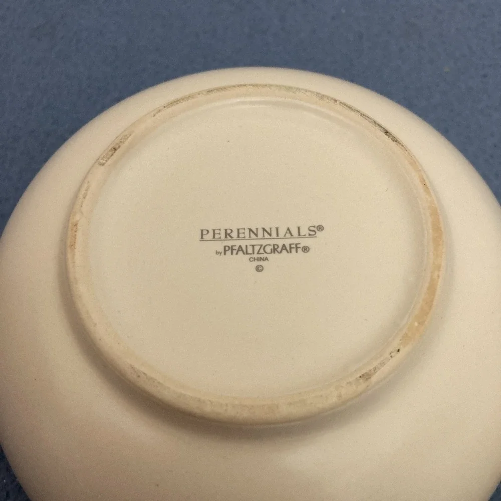 Perennials by Pfaltzgraff Sage Green Flower Garden 5.5